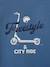T-shirt manches longues imprimé bleu grisé 2 - vertbaudet enfant 