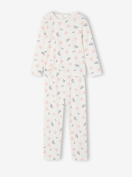 Lot de 2 pyjamas longs fille bleu ardoise 6 - vertbaudet enfant 