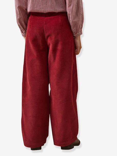 Pantalon large rouge 6 - vertbaudet enfant 