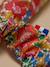 Chouchou en tissu liberty par lot de 2 Liberty annie and may rouge 2 - vertbaudet enfant 