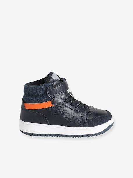 Baskets montantes enfant garçon marine 2 - vertbaudet enfant 