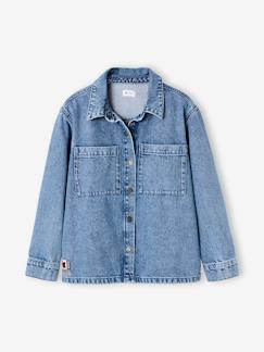 -Chemise garçon denim