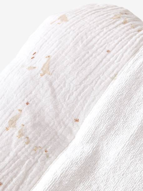 Matelas à langer en gaze de coton écru 2 - vertbaudet enfant 