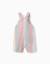Salopette en coton à rayures you&me Rouge 2 - vertbaudet enfant 
