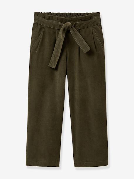 Pantalon bébé kaki 1 - vertbaudet enfant 