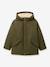 Parka sherpa kaki 1 - vertbaudet enfant 