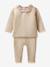 Ensemble pantalon pull col fleuri rose 3 - vertbaudet enfant 