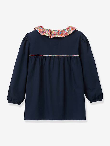 Tablier col fleuri rouge 2 - vertbaudet enfant 