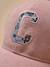 Casquette velours fille Rose poudre 2 - vertbaudet enfant 