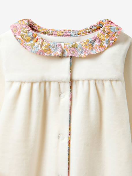 Pyjama à col volanté rose 3 - vertbaudet enfant 