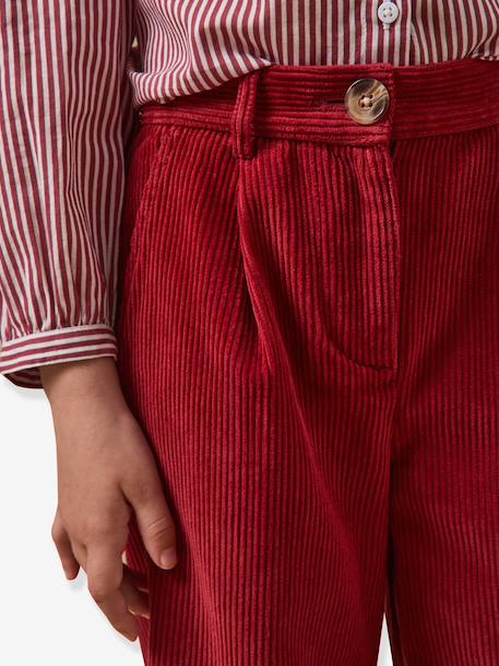 Pantalon large rouge 8 - vertbaudet enfant 
