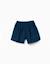 Short en coton avec taille élastique you&me Bleu 2 - vertbaudet enfant 