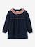 Tablier col fleuri rouge 1 - vertbaudet enfant 