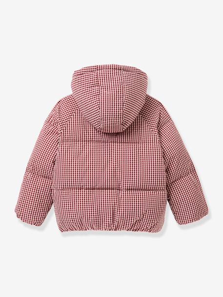 Doudoune vichy rouge 2 - vertbaudet enfant 
