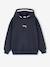 Sweat à capuche garçon gris ardoise 1 - vertbaudet enfant 