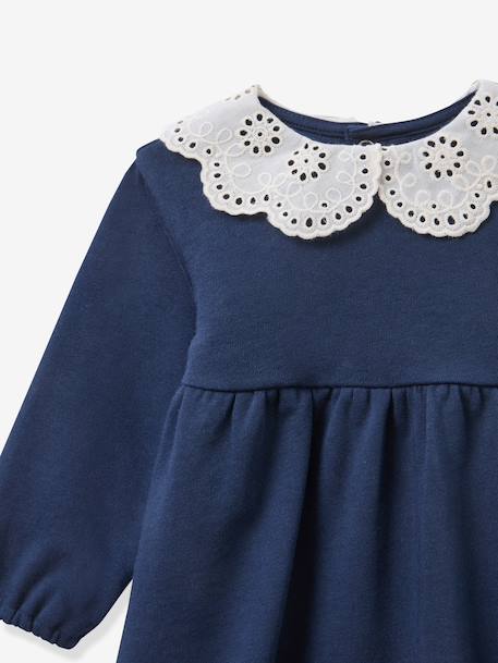 Robe molleton marine 3 - vertbaudet enfant 