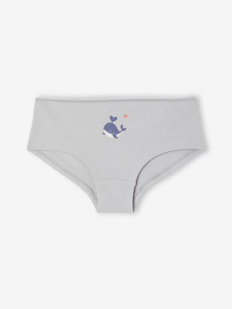 Lot de 7 shorties fille beige 5 - vertbaudet enfant 