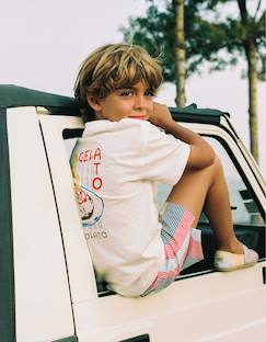 Garçon-T-shirt, polo, sous-pull-T-shirt-T-shirt en coton avec imprimé gelato you&me