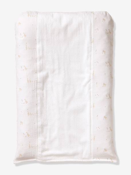 Matelas à langer en gaze de coton écru 3 - vertbaudet enfant 