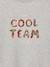 Sweat Cool Team gris 3 - vertbaudet enfant 