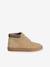 Baskets enfant garçon cuir montantes zippées et élastiquées beige+marine 2 - vertbaudet enfant 