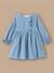 Robe velours et broderie bébé Orage 1 - vertbaudet enfant 