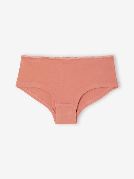 Lot de 7 shorties fille beige 3 - vertbaudet enfant 