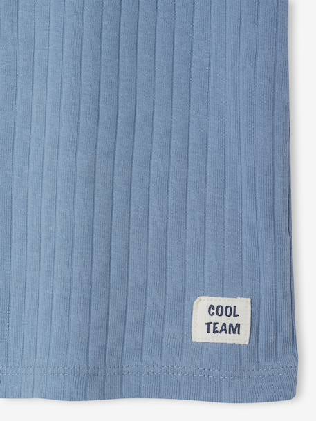 Lot de 3 T-shirts manches courtes bleu ciel 6 - vertbaudet enfant 