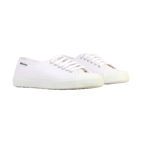 Baskets basses à lacets Blanc+Marine 3 - vertbaudet enfant 