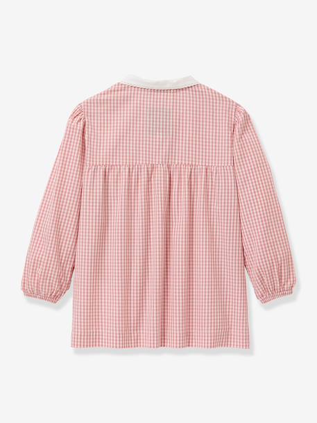 Tablier vichy rose clair 2 - vertbaudet enfant 