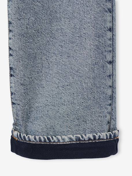 Jean large fille bleu moyen 5 - vertbaudet enfant 