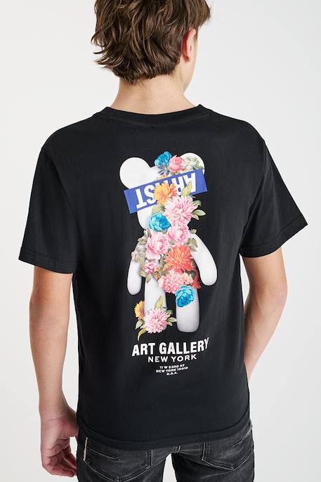 Tee-shirt medebo Black 3 - vertbaudet enfant 