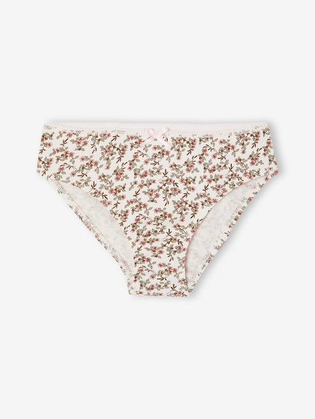 Lot de 5 culottes fille beige 5 - vertbaudet enfant 