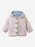 Veste sherpa à capuche écru 1 - vertbaudet enfant 