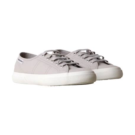 Baskets basses  à lacets Gris argent 3 - vertbaudet enfant 