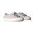 Baskets basses  à lacets Gris argent 3 - vertbaudet enfant 