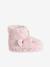 Chaussons montants enfant beige imprimé+rose 9 - vertbaudet enfant 