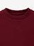 Sweat col rond bordeaux 2 - vertbaudet enfant 