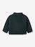 Gilet zippé sherpa bébé vert sapin 2 - vertbaudet enfant 
