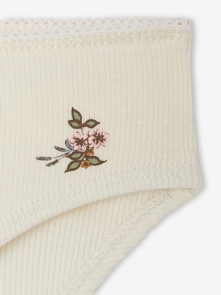 Lot de 5 culottes fille beige 7 - vertbaudet enfant 
