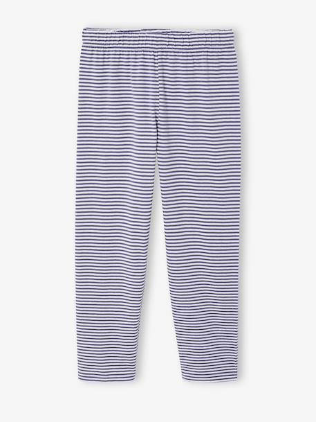 Lot de 2 pyjamas longs fille bleu ardoise 3 - vertbaudet enfant 