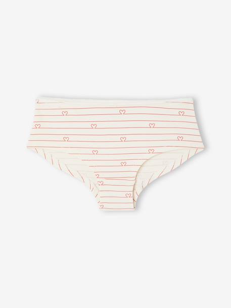 Lot de 7 shorties fille beige 1 - vertbaudet enfant 