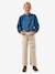 Chemisier denim bleu jean 1 - vertbaudet enfant 