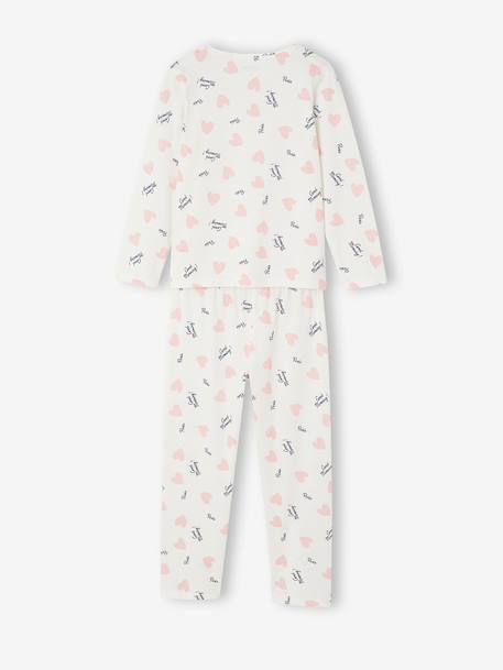 Lot de 2 pyjamas longs fille bleu ardoise 8 - vertbaudet enfant 