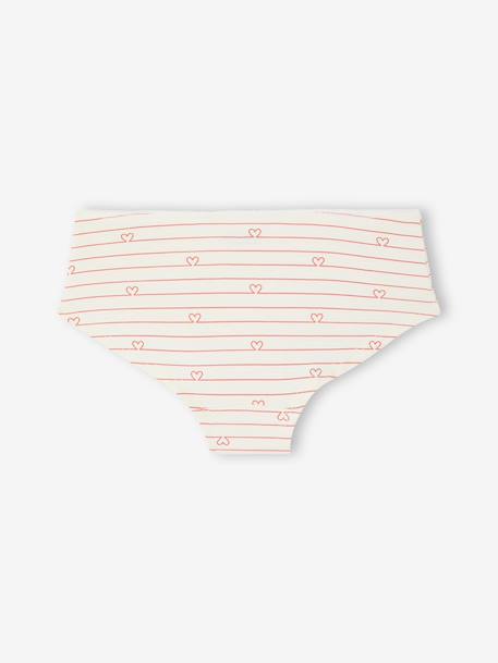 Lot de 7 shorties fille beige 8 - vertbaudet enfant 