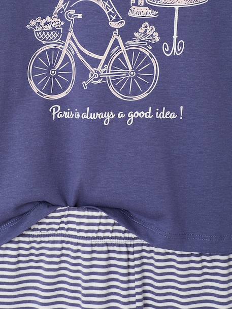 Lot de 2 pyjamas longs fille bleu ardoise 9 - vertbaudet enfant 