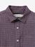 Chemise manches longues bordeaux 2 - vertbaudet enfant 