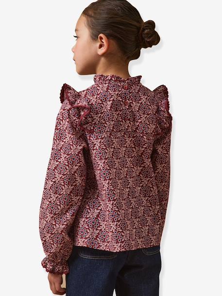 Blouse Ophelia rouge 3 - vertbaudet enfant 