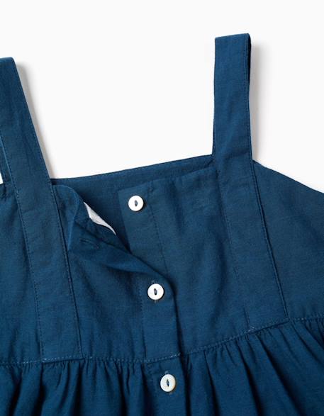 Robe sans manches en coton avec doublure you&me Bleu 3 - vertbaudet enfant 