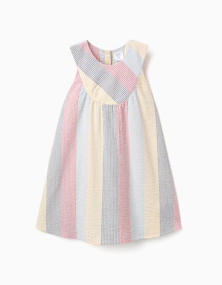 Robe sans manches en coton à rayures you&me Rouge 3 - vertbaudet enfant 